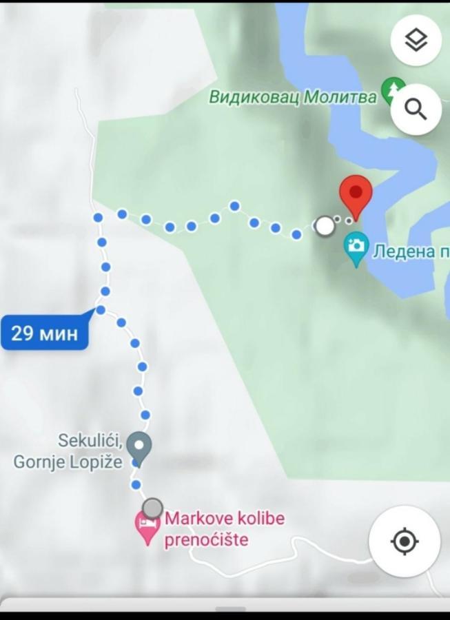 Markove Kolibe 3, Uvac Sjenica Buitenkant foto